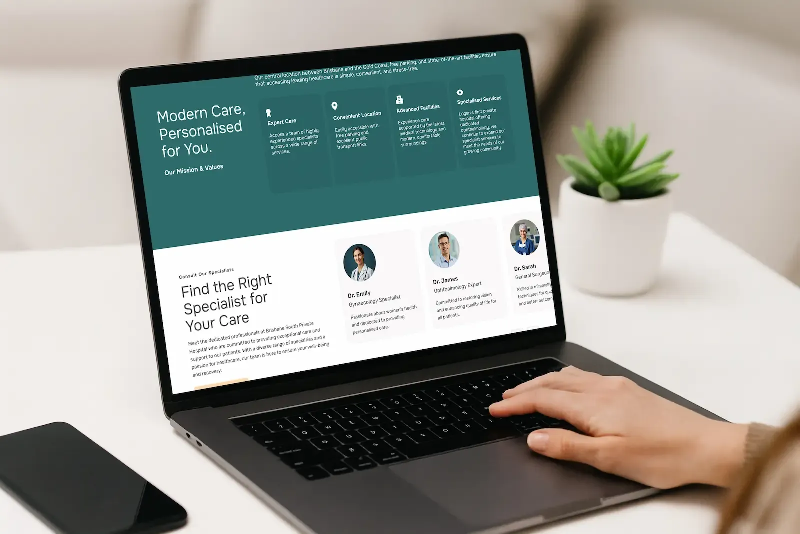 Brisbane South Private Hospital website